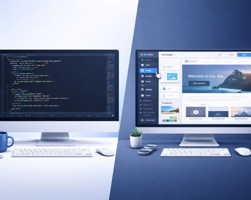 Custom Website vs CMS Website: Which Is Best for Your Business?